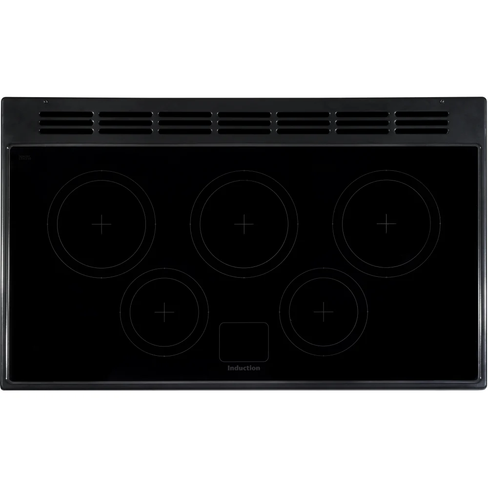 Rangemaster CL100EIPBOR/CM1 - Bordeaux/Chrome Range Cooker - 100cm Induction - A Energy - Image 2
