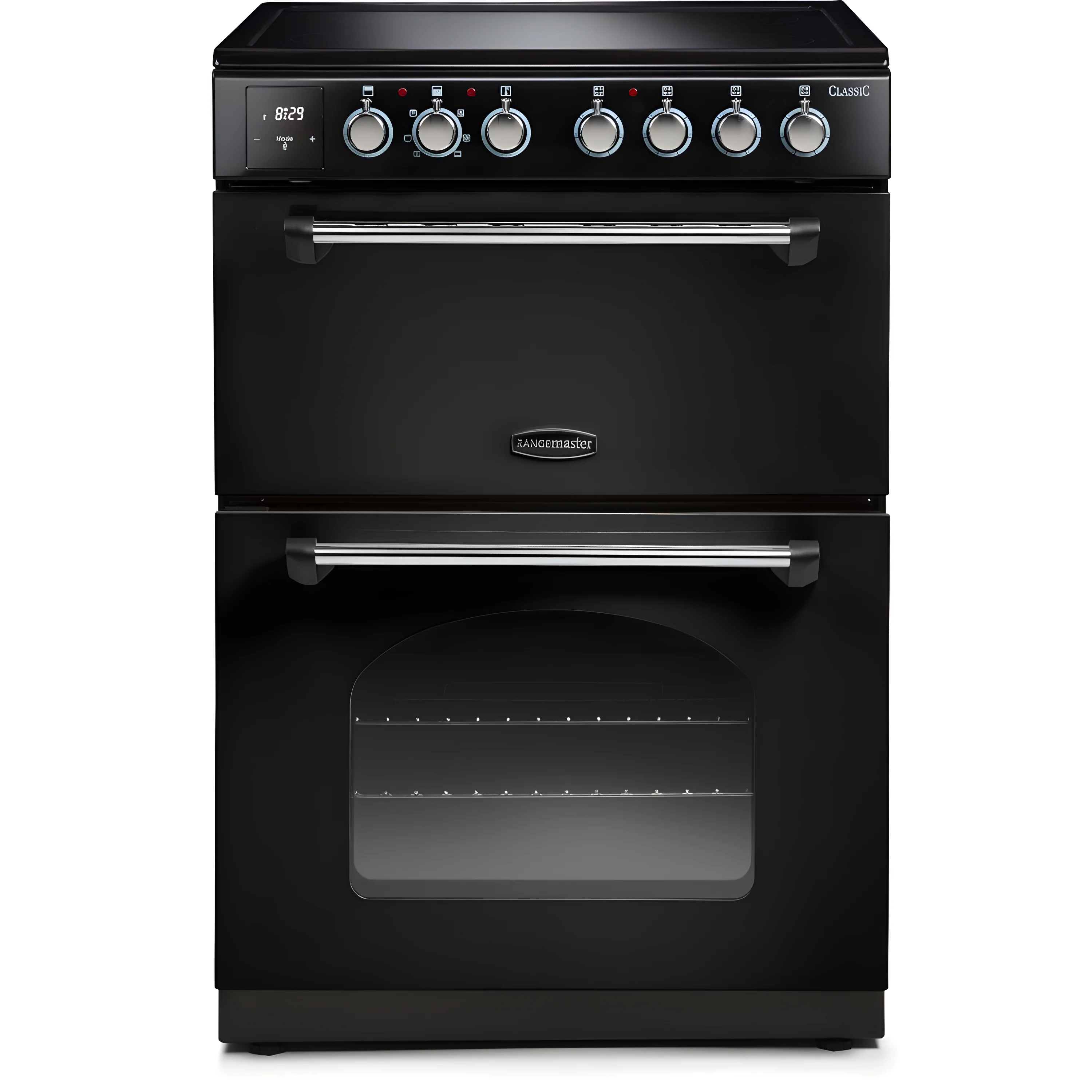 Rangemaster CLA60EIBL/C - Black Induction Electric Cooker - 69/39 Litres - A Energy Rating - Image 2