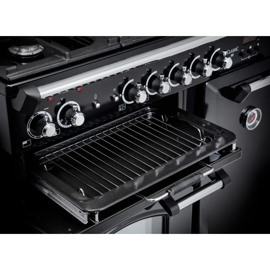 Rangemaster Classic CLA100NGFCR/C - Cream 100cm Gas Range Cooker - Dual Ovens - A+ Rated - Image 3