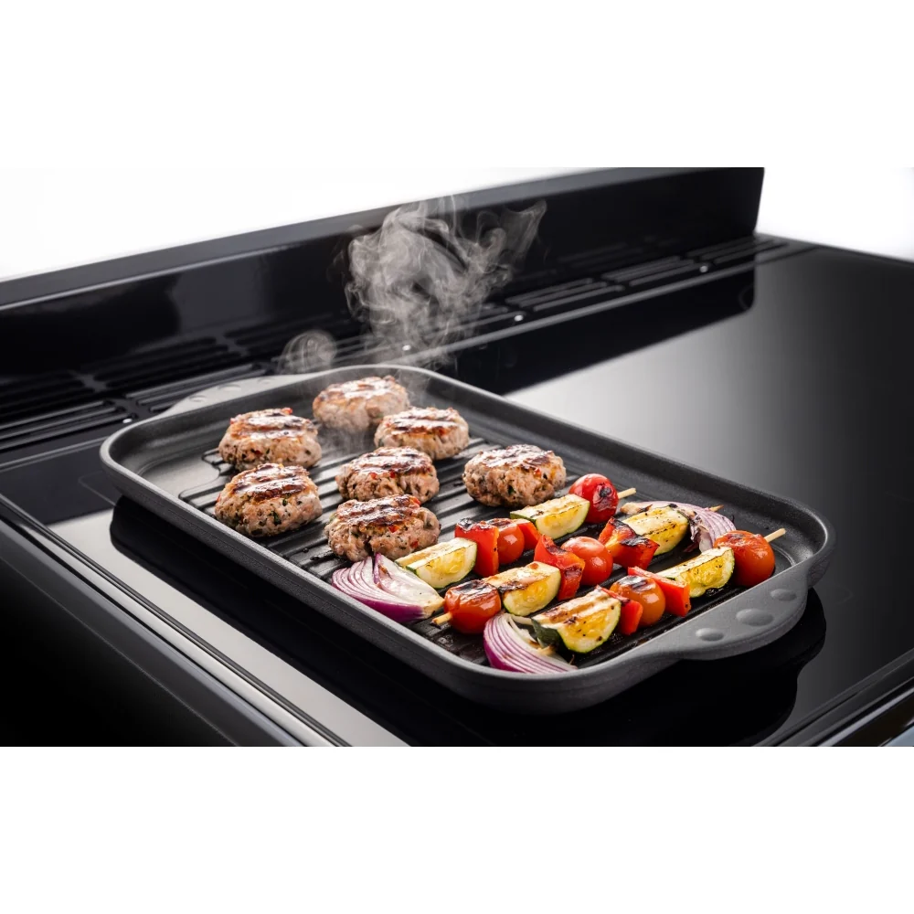 Rangemaster CLDL90EIPBOR/CM1 Classic Deluxe - Bordeaux/Chrome Range Cooker - 90cm Induction - A Energy Rating - Image 5