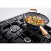 Rangemaster CLDL90DFPGBL/AB1 - Gloss Black/Antique Brass Range Cooker - 90cm Dual Fuel - A Rated - Image 3