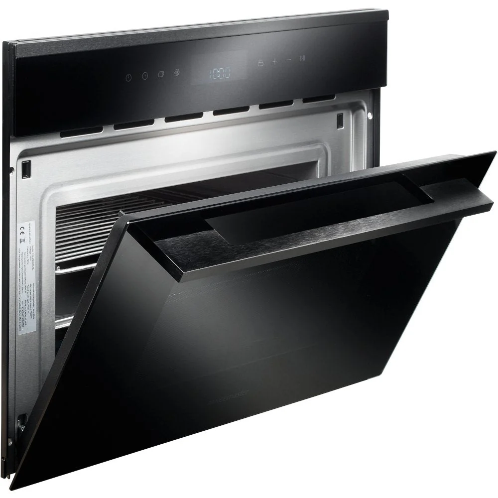 Rangemaster ECL45MCBL/BL - Black Built-in Combination Microwave - 44L Capacity - Image 2