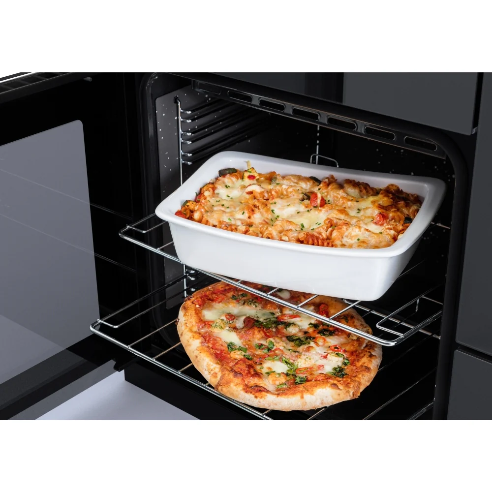 Rangemaster EDDLO110EIGBLK/CM1 Edge Deluxe 110cm Induction Black Glass/Chrome - Image 7