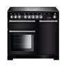Rangemaster EDL100EIBL/C - Black/Chrome 100cm Range Cooker - Induction - A Rated - Image 3