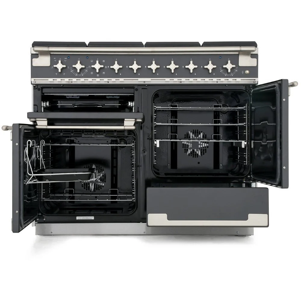 Rangemaster Elise ELS110DFFMG - Green 110cm Dual Fuel Range Cooker - A Rated - Image 3
