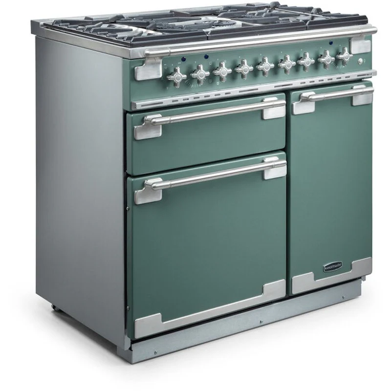 Rangemaster Elise ELS90DFFGB - Black Range Cooker - 90cm Dual Fuel - A Rated - Image 5