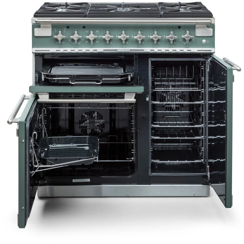 Rangemaster ELS100EIWH - White 100cm Range Cooker - Induction Hob - A Rated - Image 2