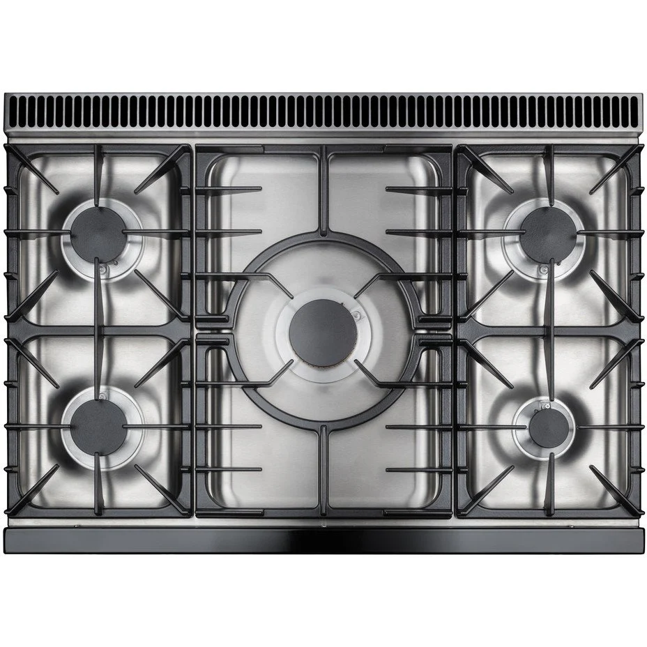 Rangemaster ELS90DFFRD - Cherry Red Range Cooker - 90cm Dual Fuel - A Rated - Image 3