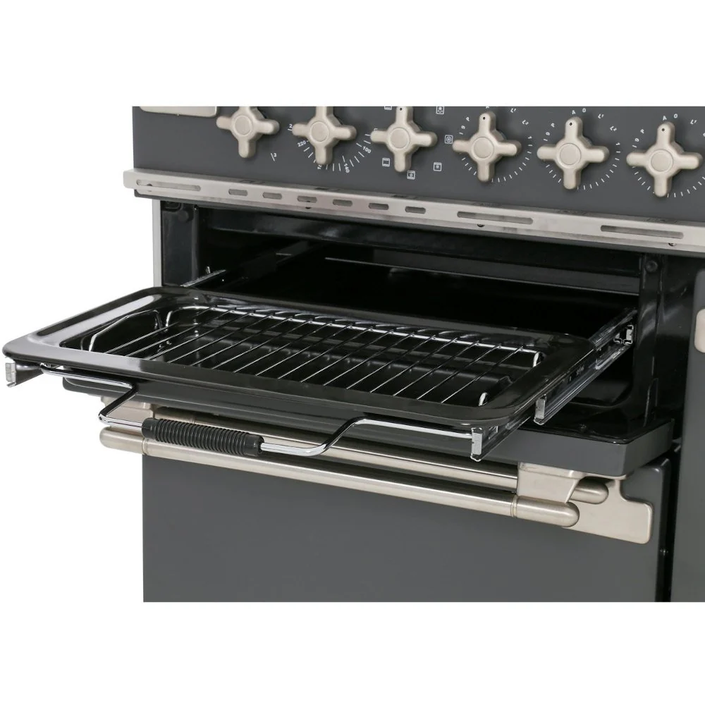 Rangemaster ELS90EISB - Stone Blue Range Cooker - 90cm Induction - A Rated - Image 4