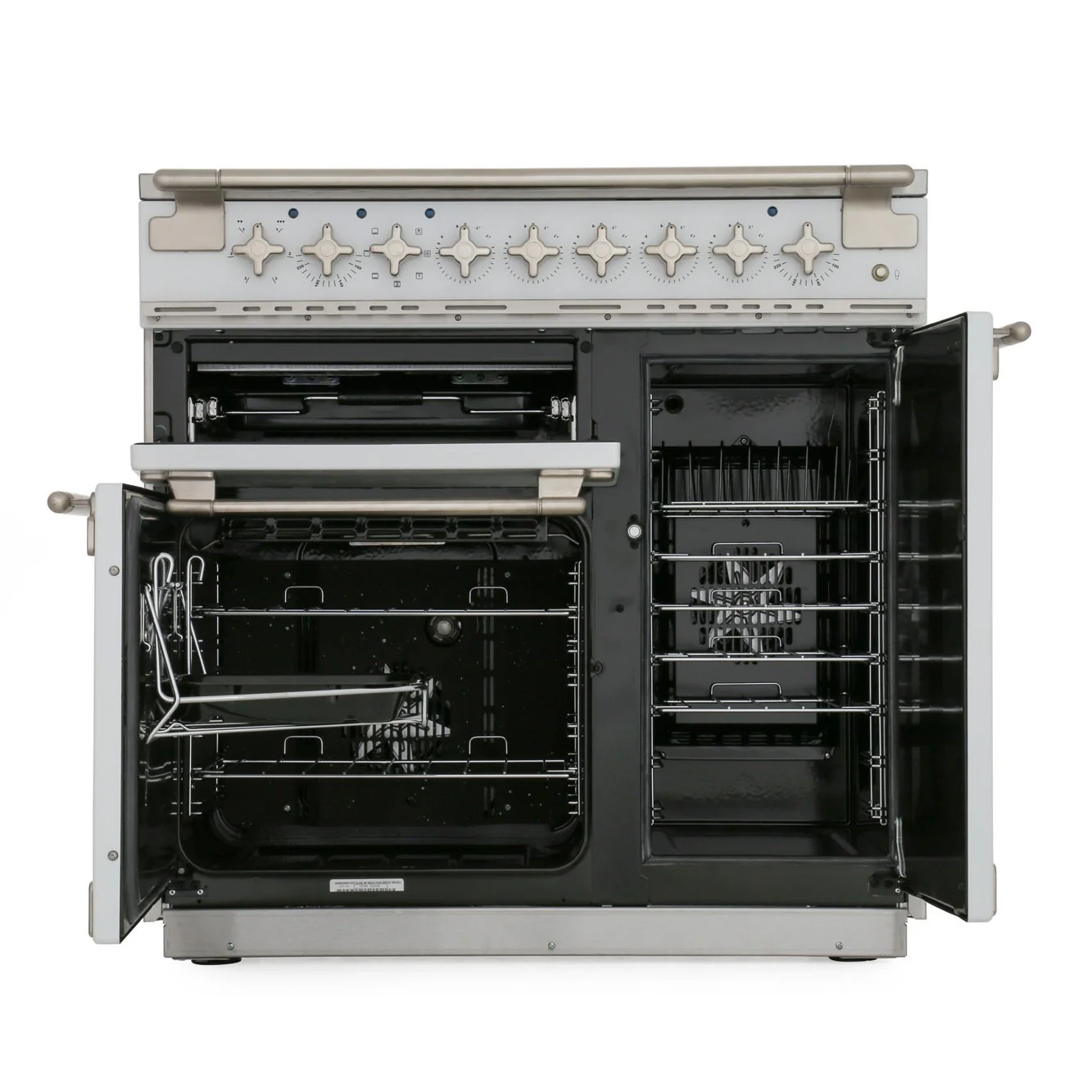 Rangemaster ELS90EIWH - White/Chrome 90cm Range Cooker - Induction - A Rated - Image 5
