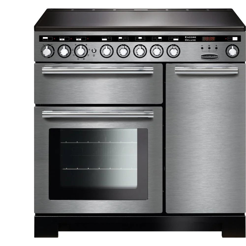 Rangemaster Encore EDL90EISS/C - Stainless Steel Range Cooker - 90cm Induction - A Rated