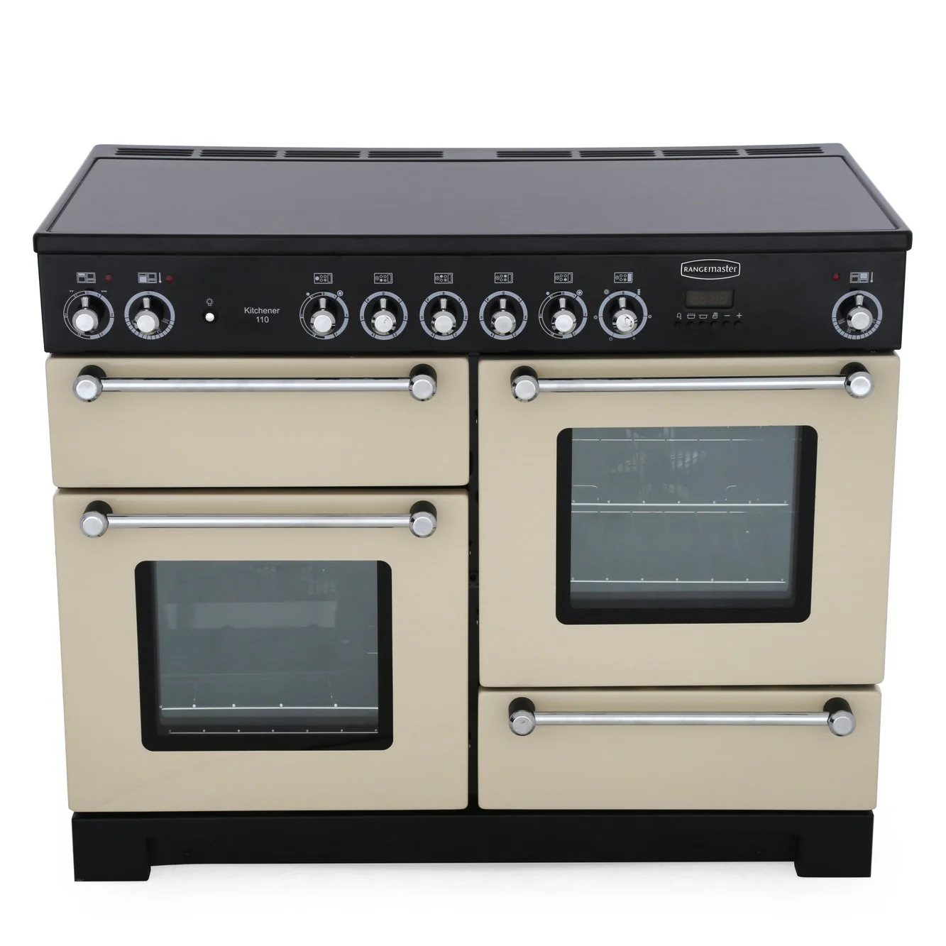 Rangemaster Kitchener KCH110ECCR/C - Cream/Chrome 110cm Range Cooker - A Energy Rated - Image 5
