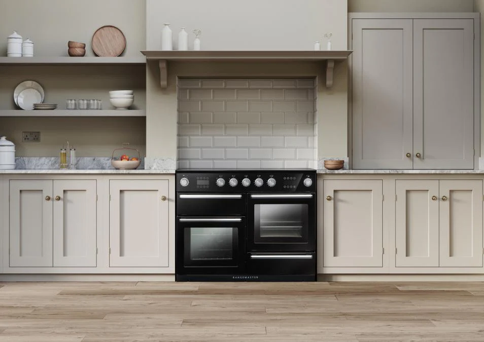 Rangemaster NEX110SOEISS/C - Stainless Steel 110cm Range Cooker - Dual Fuel Induction - A Energy - Image 2