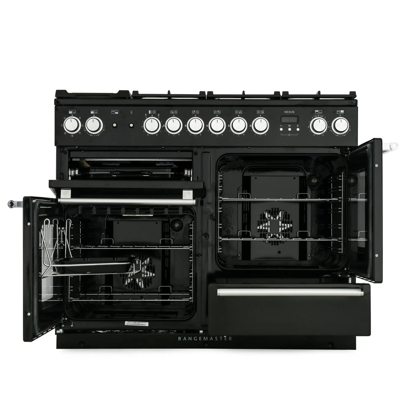 Rangemaster Nexus NEX110EISL/C - Slate, Black 110cm Induction Range Cooker - 79L Capacity - A Energy Rating - Image 2