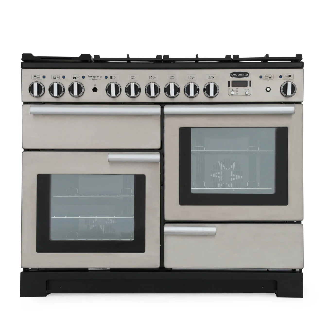 Rangemaster PDL110DFFSS/C - Stainless Steel 110cm Dual Fuel Range Cooker - 146L - A Rated - Image 4