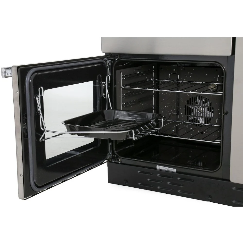 Rangemaster Professional Plus PROP100DFFGB/C - Black 100cm Range Cooker - Dual Fuel - A Rated - Image 3