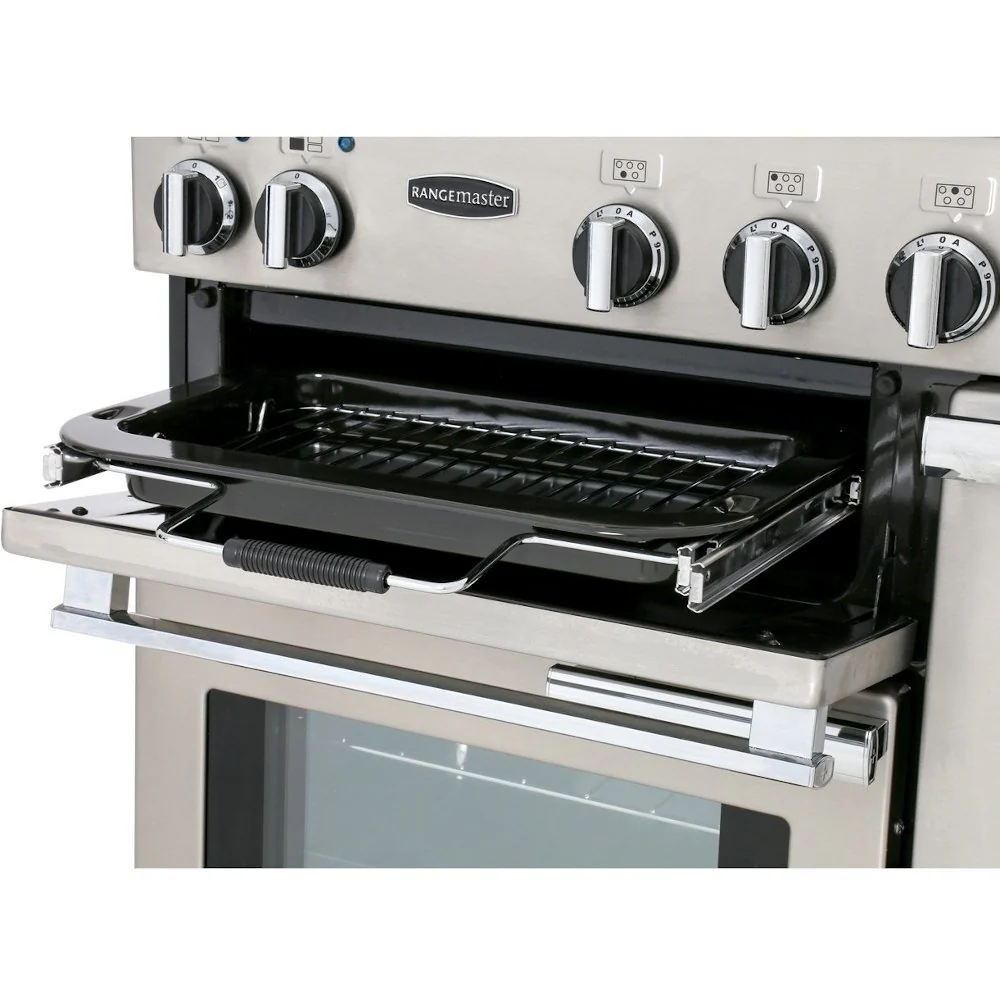 Rangemaster PROP110EICY/C - Cranberry/Chrome Extractor - 110cm Induction - A Energy - Image 4