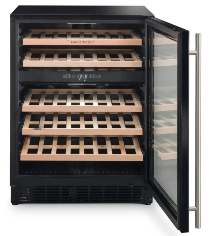 Rangemaster RDZ6046BL - Black 46 Bottle Capacity Wine Cooler - G energy - Image 4