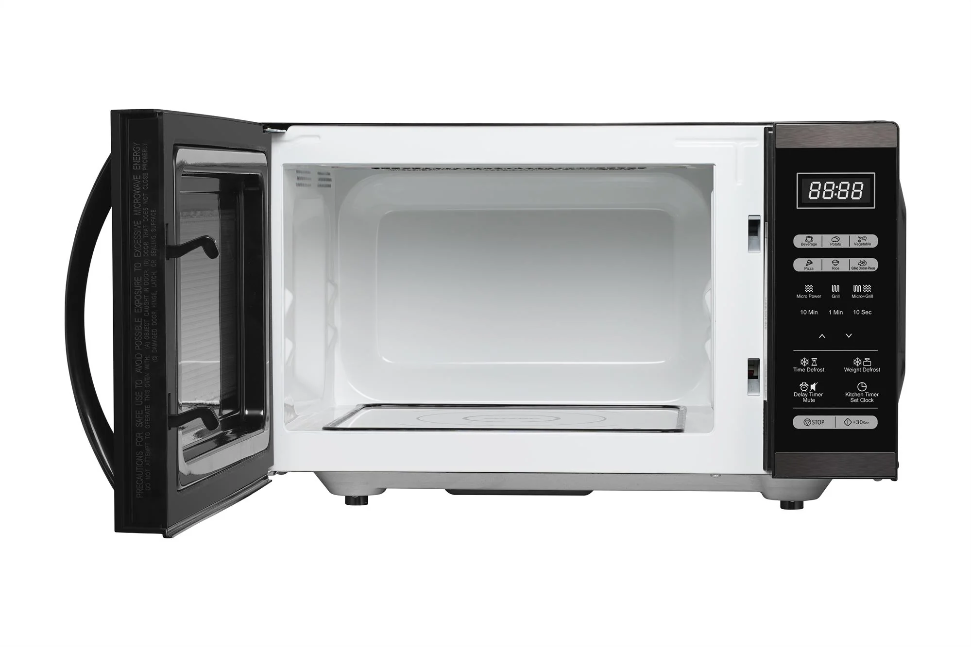 Sharp RAG232FI - Black 23L Microwave - 900W - Image 3
