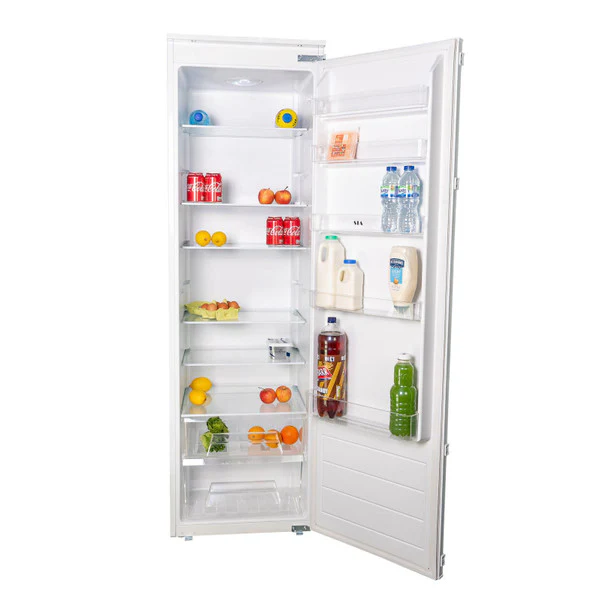 SIA RFI106/E 304L Auto Defrost White Integrated Built In Tall Larder Fridge - E Rated - Image 2