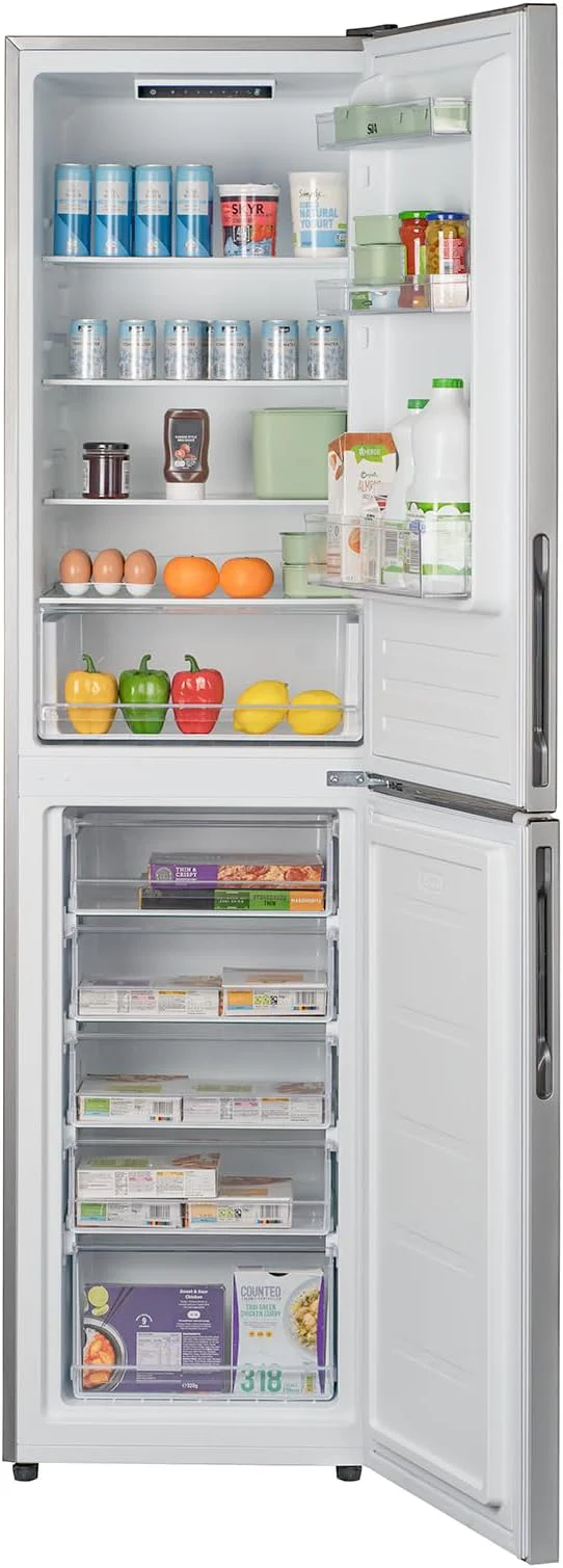 SIA SFF20050SE - Silver Fridge Freezer - 302L Capacity - 60/40 Split - E Energy Rating - Image 3