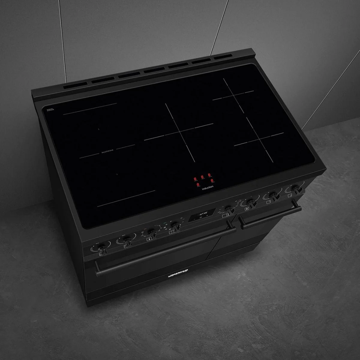 Smeg C92IPN2 - Black 90cm Dual Cavity Range Cooker - Induction - Pyrolytic Self-Cleaning - A Energy - Image 4