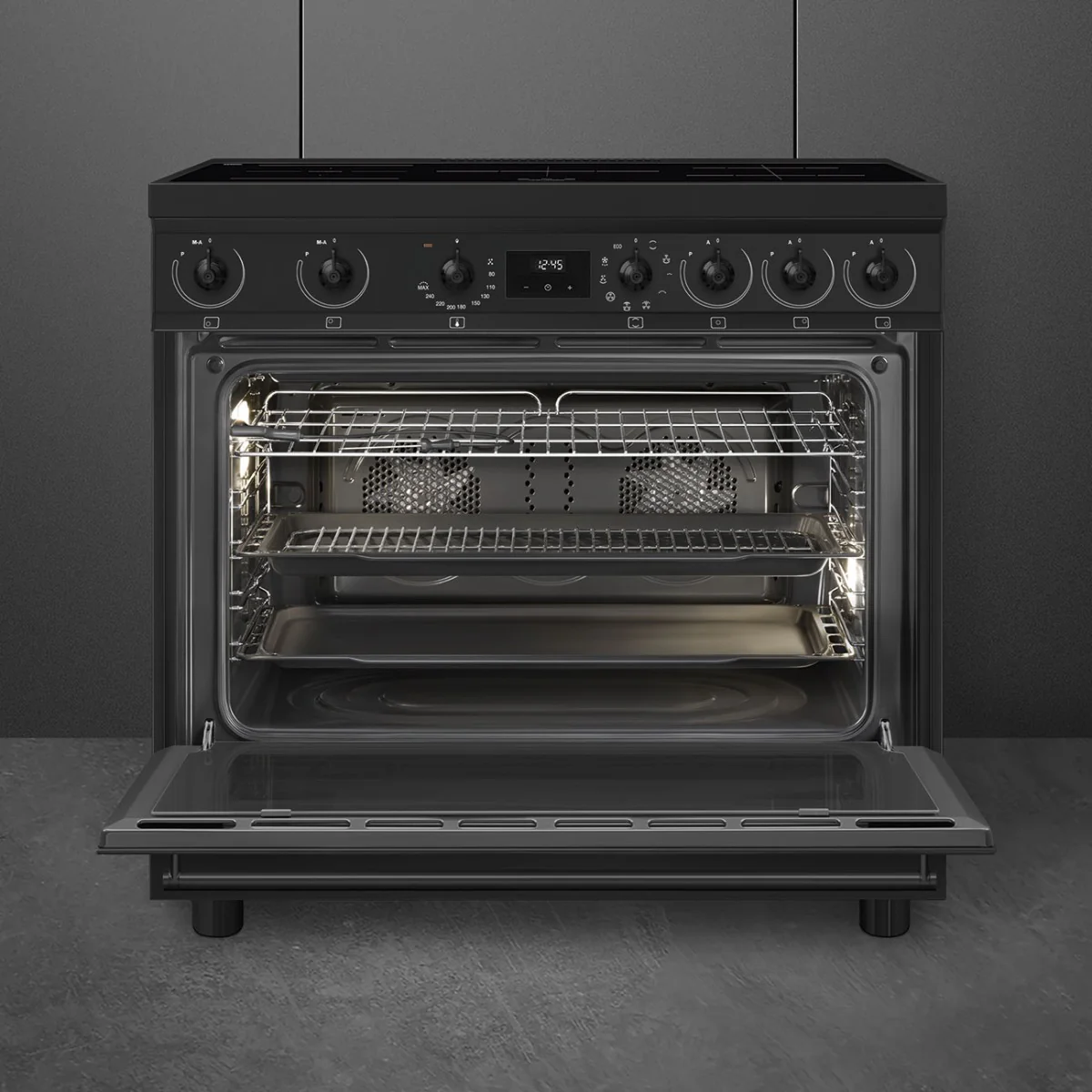 Smeg C9IMN2 - 4 Zone Electric Cooker - A energy - Image 3