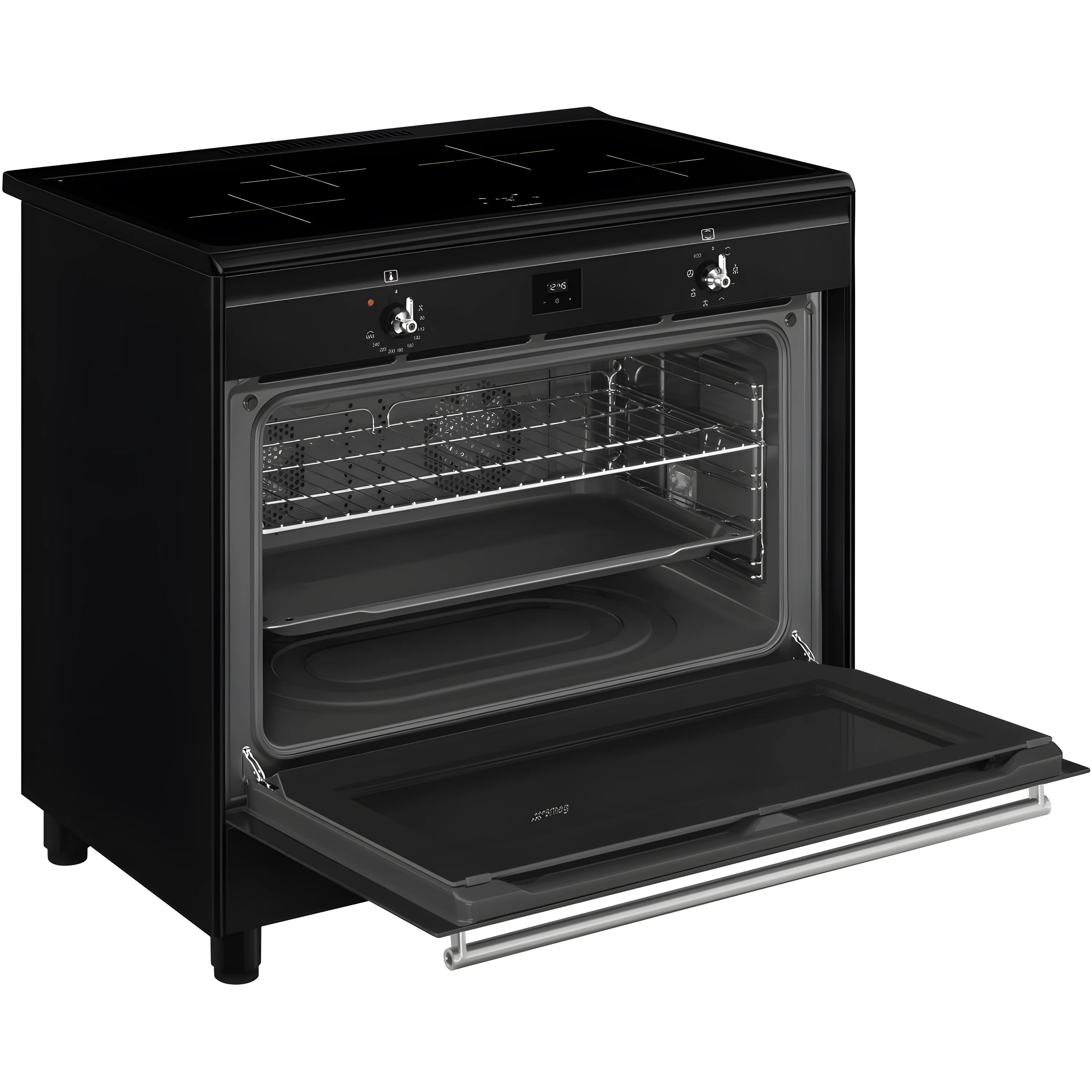 Smeg CX91IMBL - Black 90cm Range Cooker - 115L Induction - A Rated - Image 3