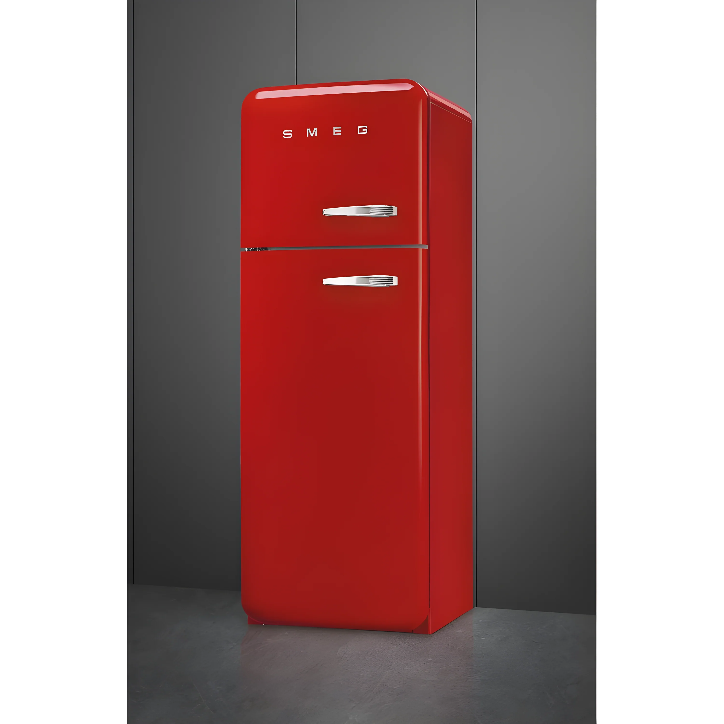 Smeg FAB30LRD6UK - Red Fridge Freezer - 294L - C Energy Rating - Image 3