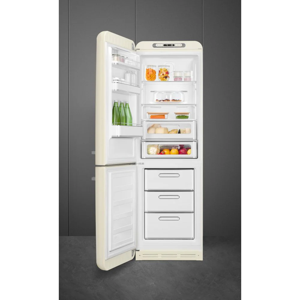 Smeg FAB32LCR6UK - Cream Fridge Freezer - 60/40 Split - C Energy Rated - Image 5
