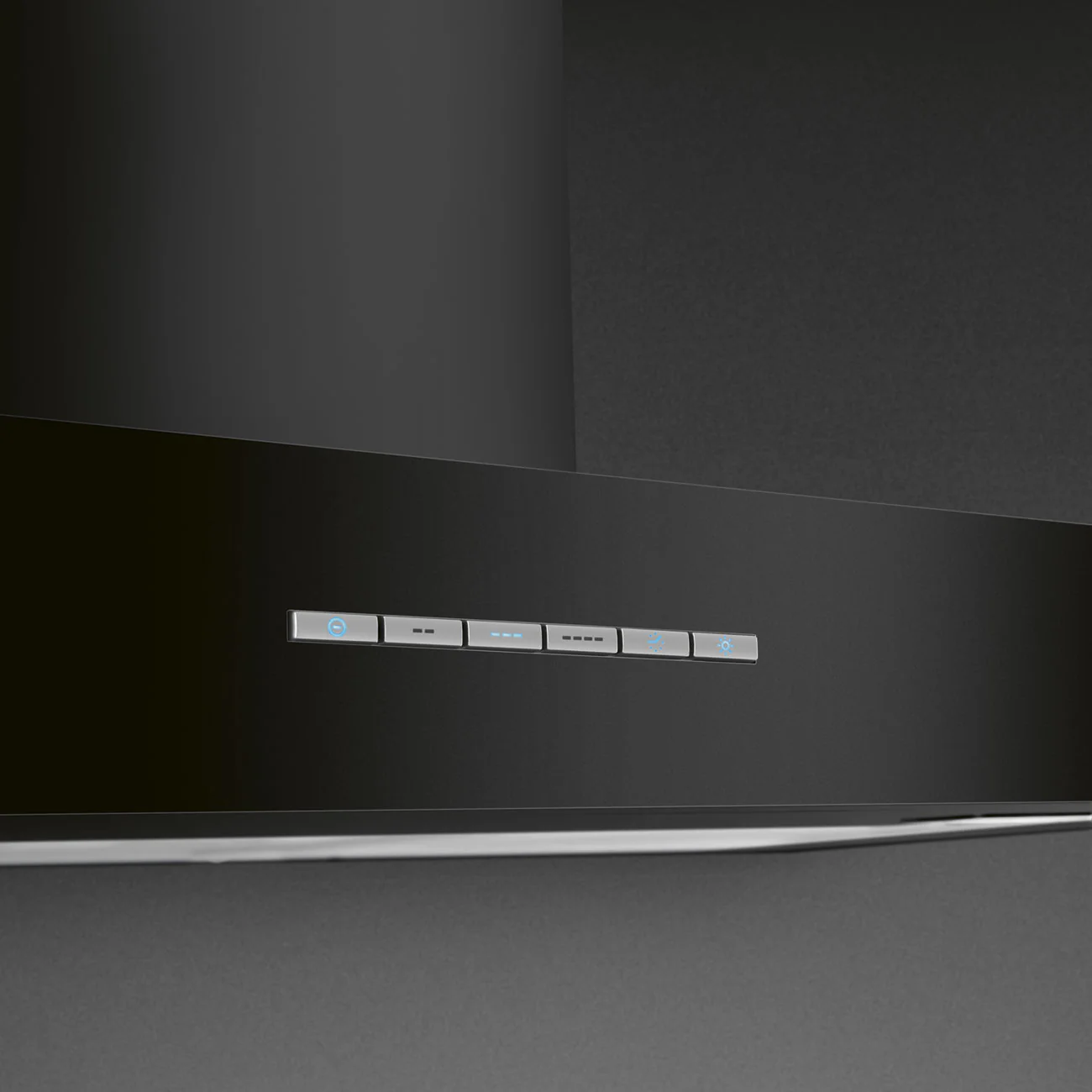 Smeg KBT900BL - Black Chimney Extractor - 90cm Width - A Energy - Image 3