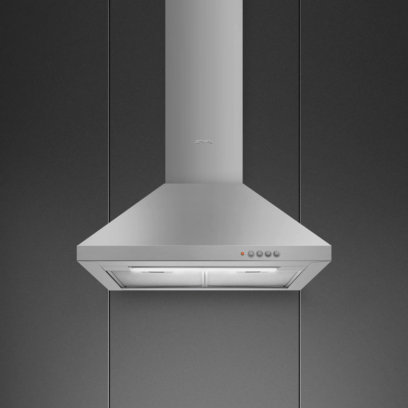 Smeg KDC61XE3 - Stainless Steel Chimney Extractor - 60cm - C Energy - Image 2