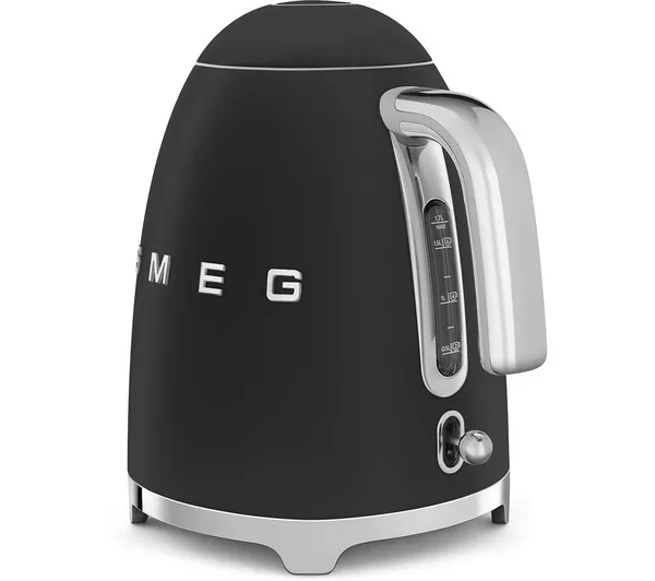 SMEG KLF03BLMUK - Matt Black 1.7L Kettle - 3000W - Image 3