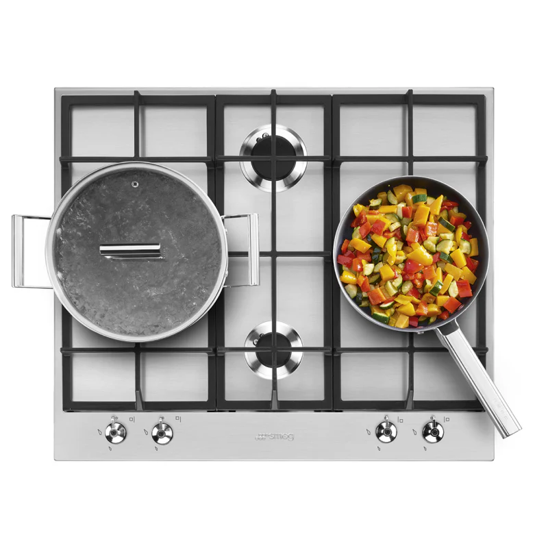 Smeg PX364L - Stainless steel 4 Zone Gas Hob - Image 3