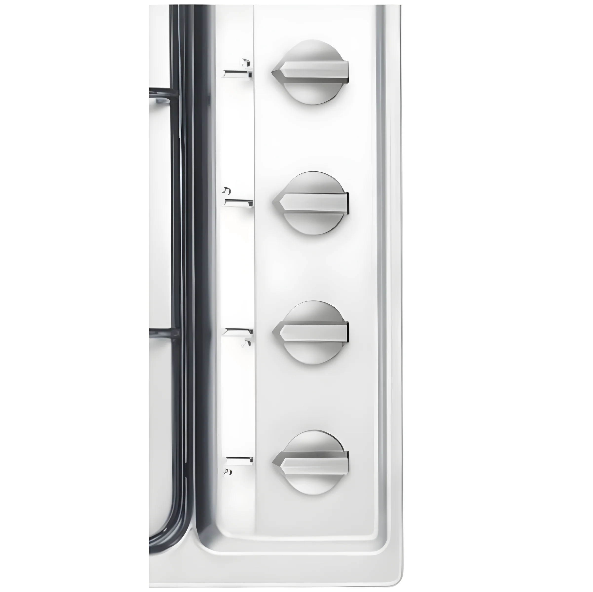 Smeg S64S - Stainless steel 4 Zone Gas Hob - Image 3