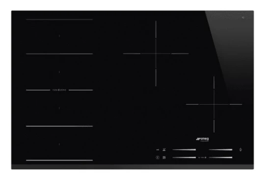 Smeg SI1F7845B - Black 4 Zone Induction Hob