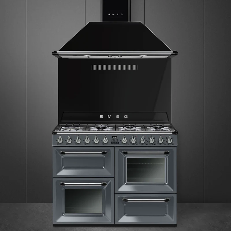 Smeg TR4110GR - Slate Grey 7 Zone Dual Fuel Range Cooker - A/A energy - Image 2
