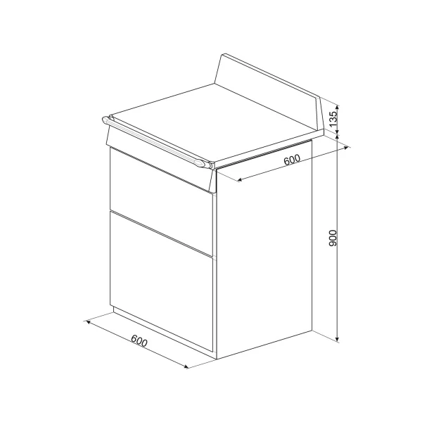 Smeg TR62P - Cream 4 Zone Dual Fuel Cooker - A/A energy - Image 3