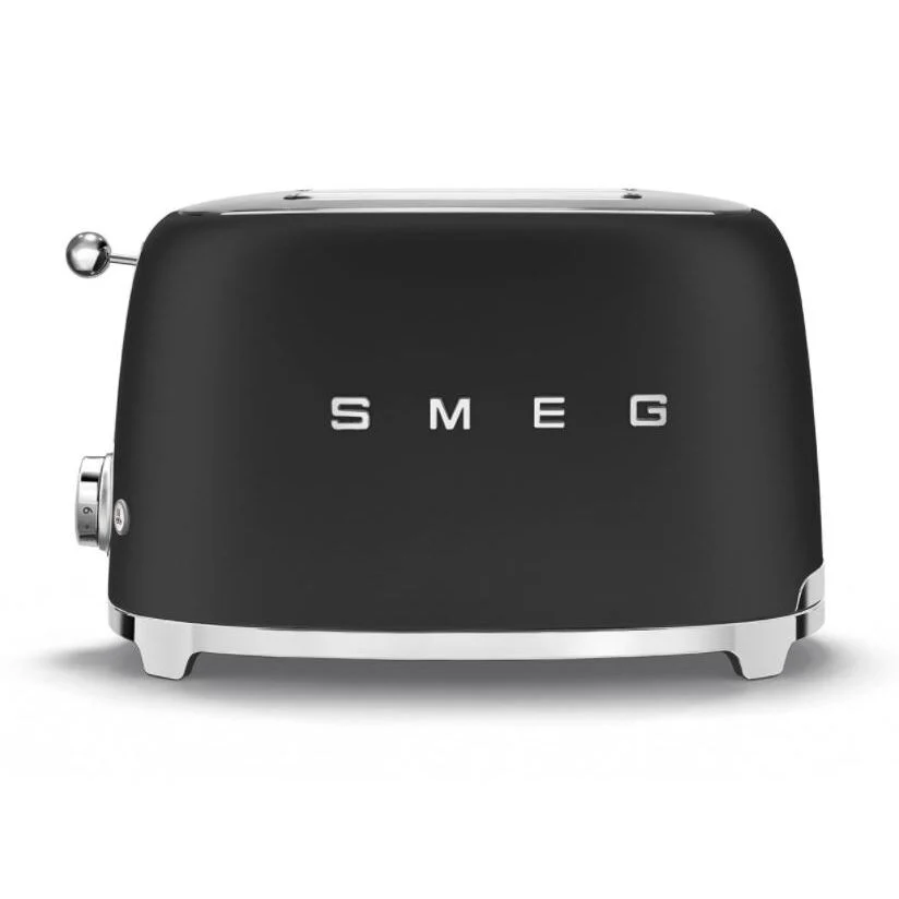 Smeg TSF01BLMUK - Black 2 Slice Toaster - Retro Design - Image 5