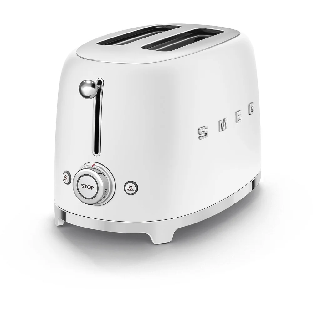 Smeg TSF01WHMUK - White 2 Slice Retro Toaster - 950W - N/A energy - Image 3