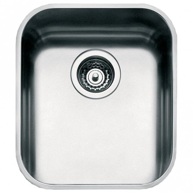 Smeg UM40 - Stainless Steel Undermount Kitchen Sink - Single Bowl