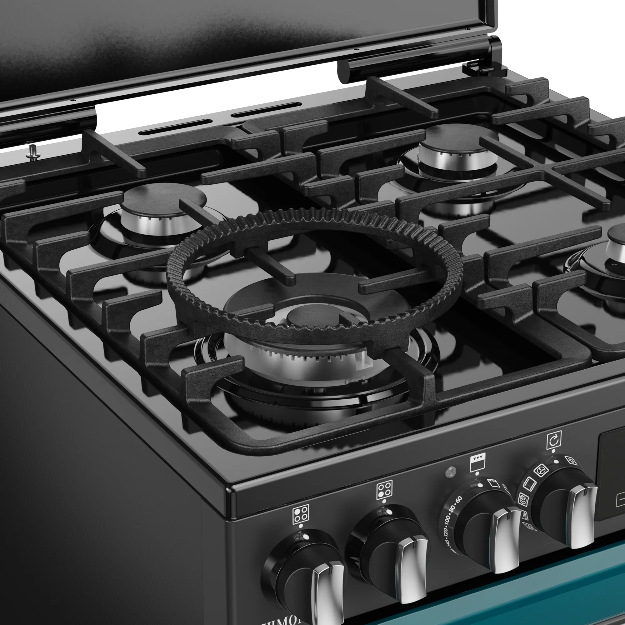 ST DX MRA RICH 60DF DMA 444411996 - Deep Marine 60cm Dual Fuel Range Cooker - 4 Burners - Image 11