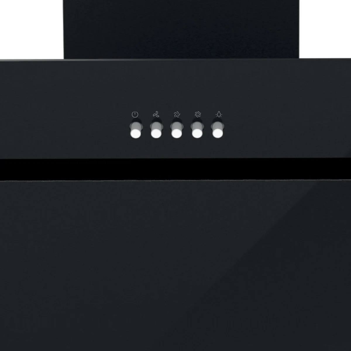 Statesman ACH160BL - Black Chimney Extractor Hood - B energy - Image 2
