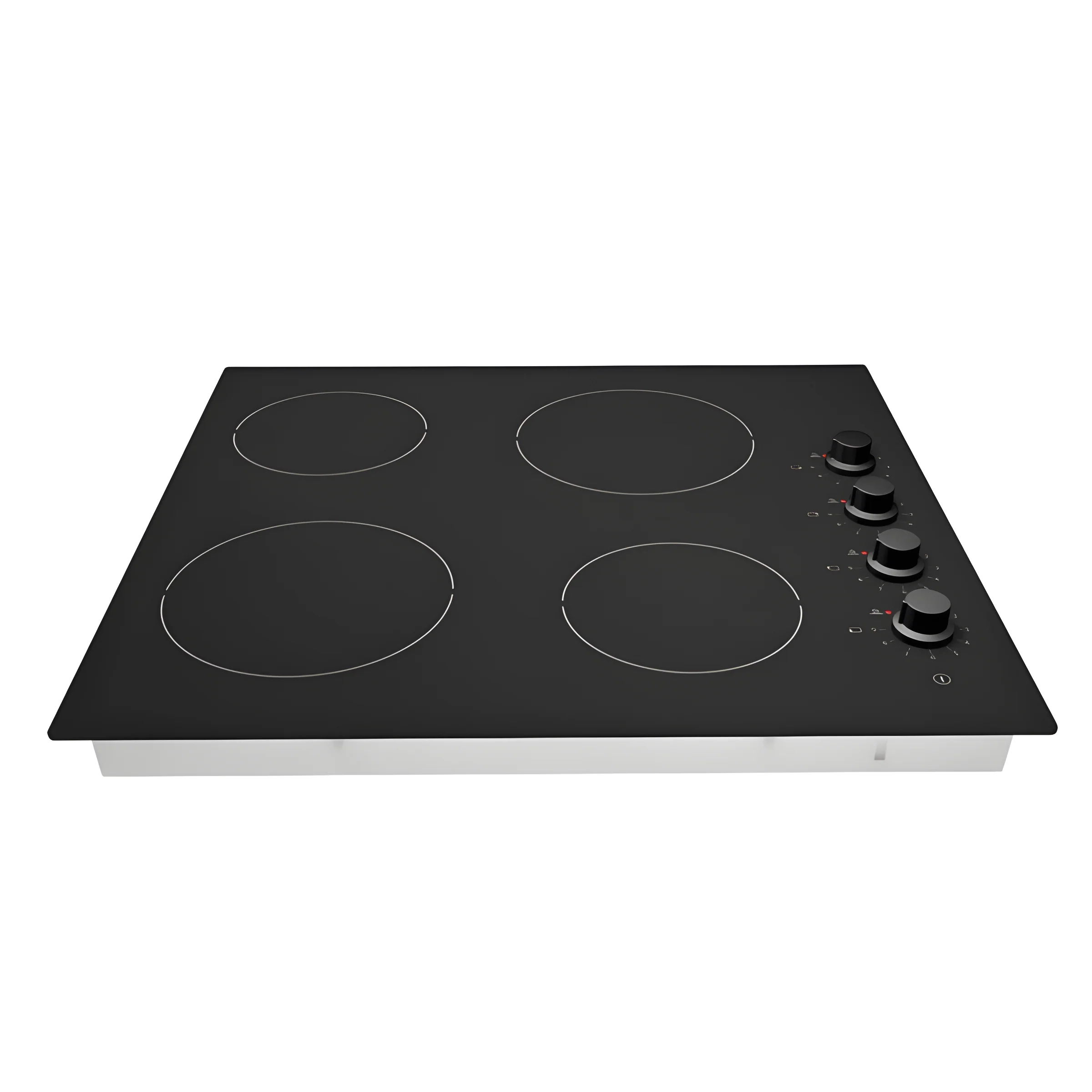 Statesman CHZ460D - Black 4 Zone Ceramic Hob - Image 2