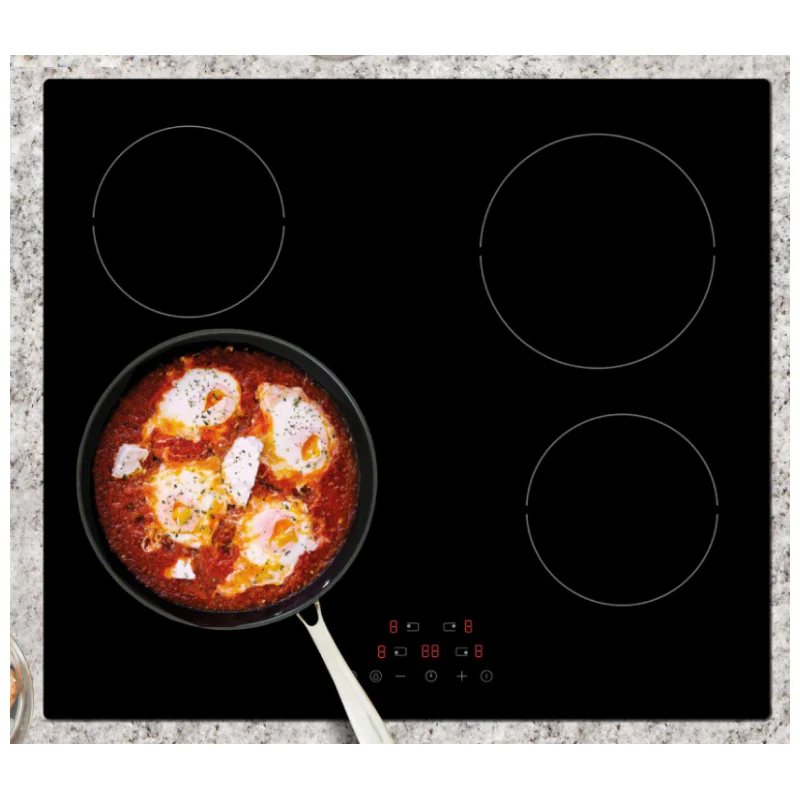 Statesman CHZ460T - Black 4 Zone Ceramic Hob - Image 4