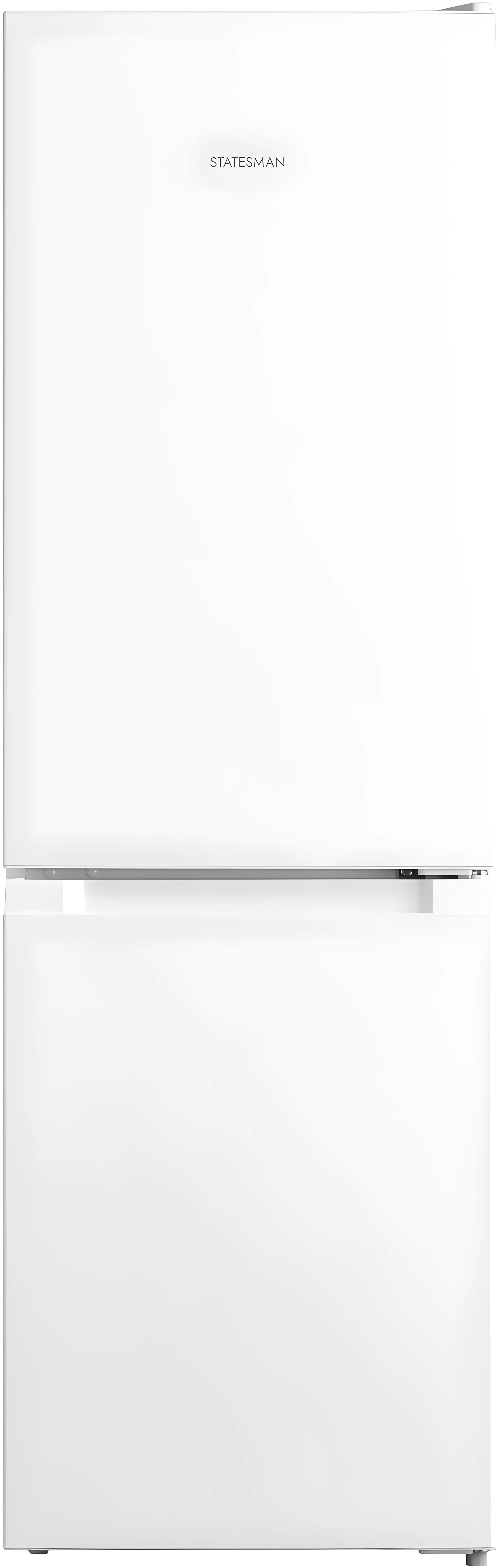 Statesman FF1547W -Frost Free 150cm tall White 47cm wide Fridge Freezer - 173L Capacity - E Energy Rating