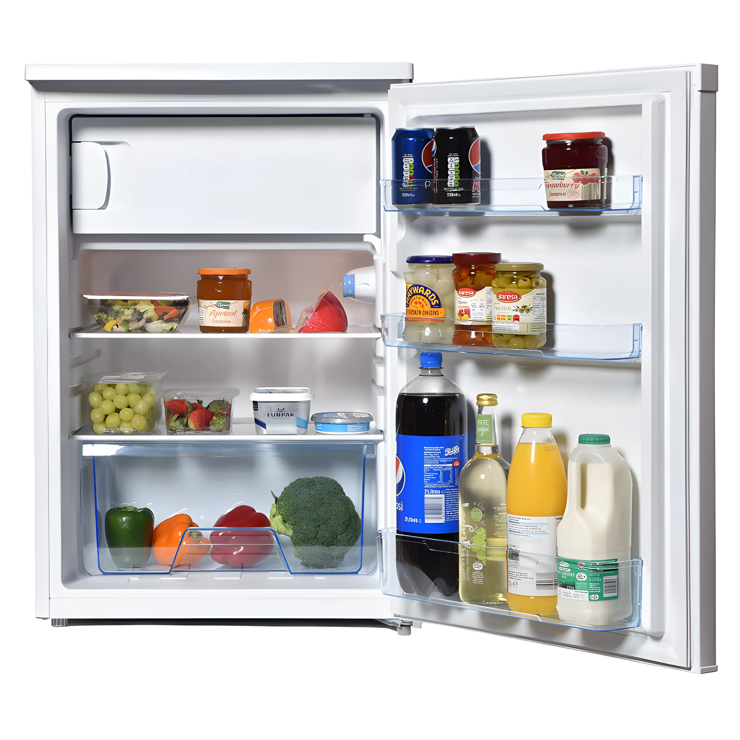 Statesman R155W - White Undercounter Fridge - F energy - Icebox - Image 3