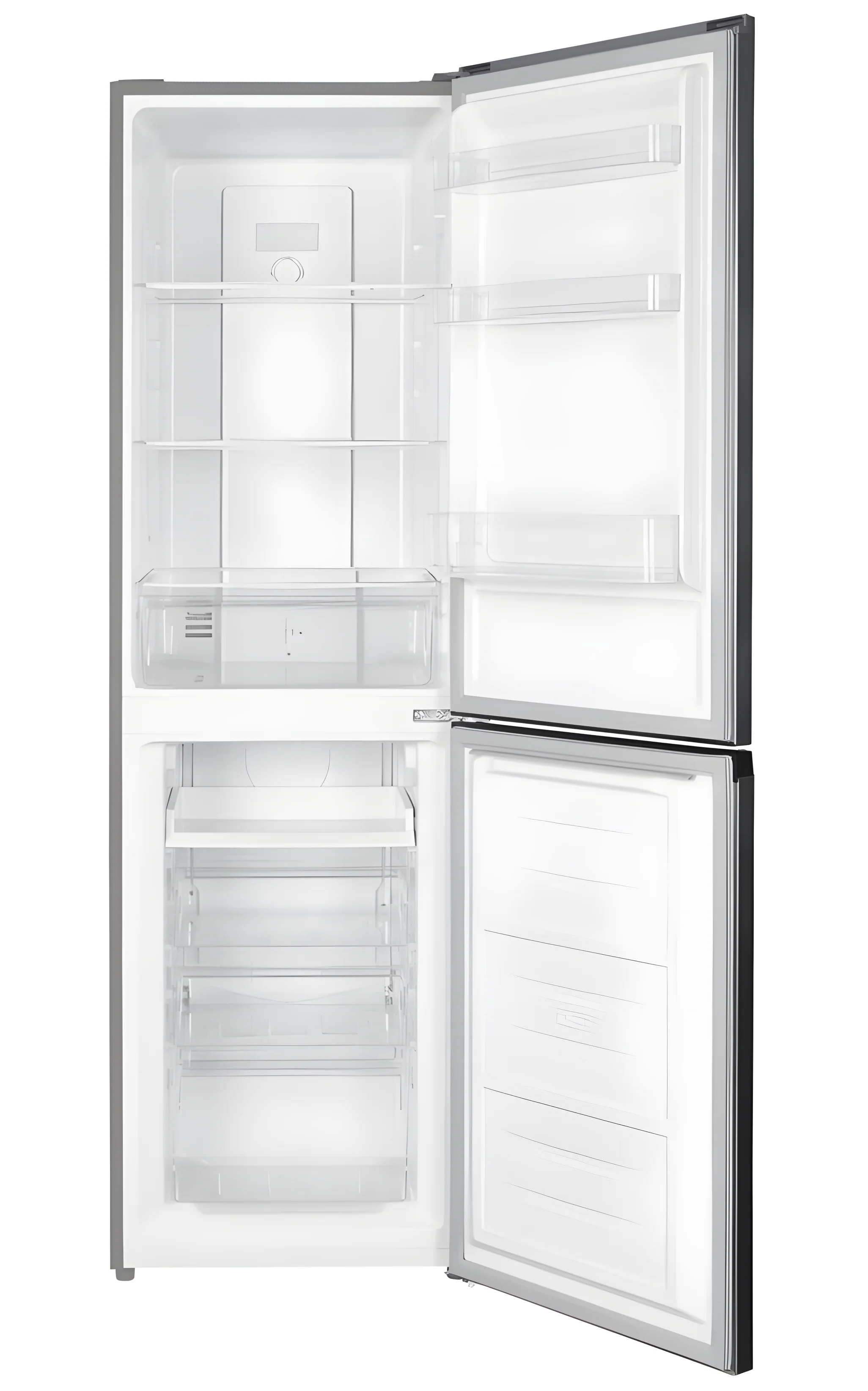 Statesman TNF18552X - Freestanding 50/50 Tall Fridge Freezer, Total No Frost, 245 Litre capacity, Inox - E energy rating - Image 2