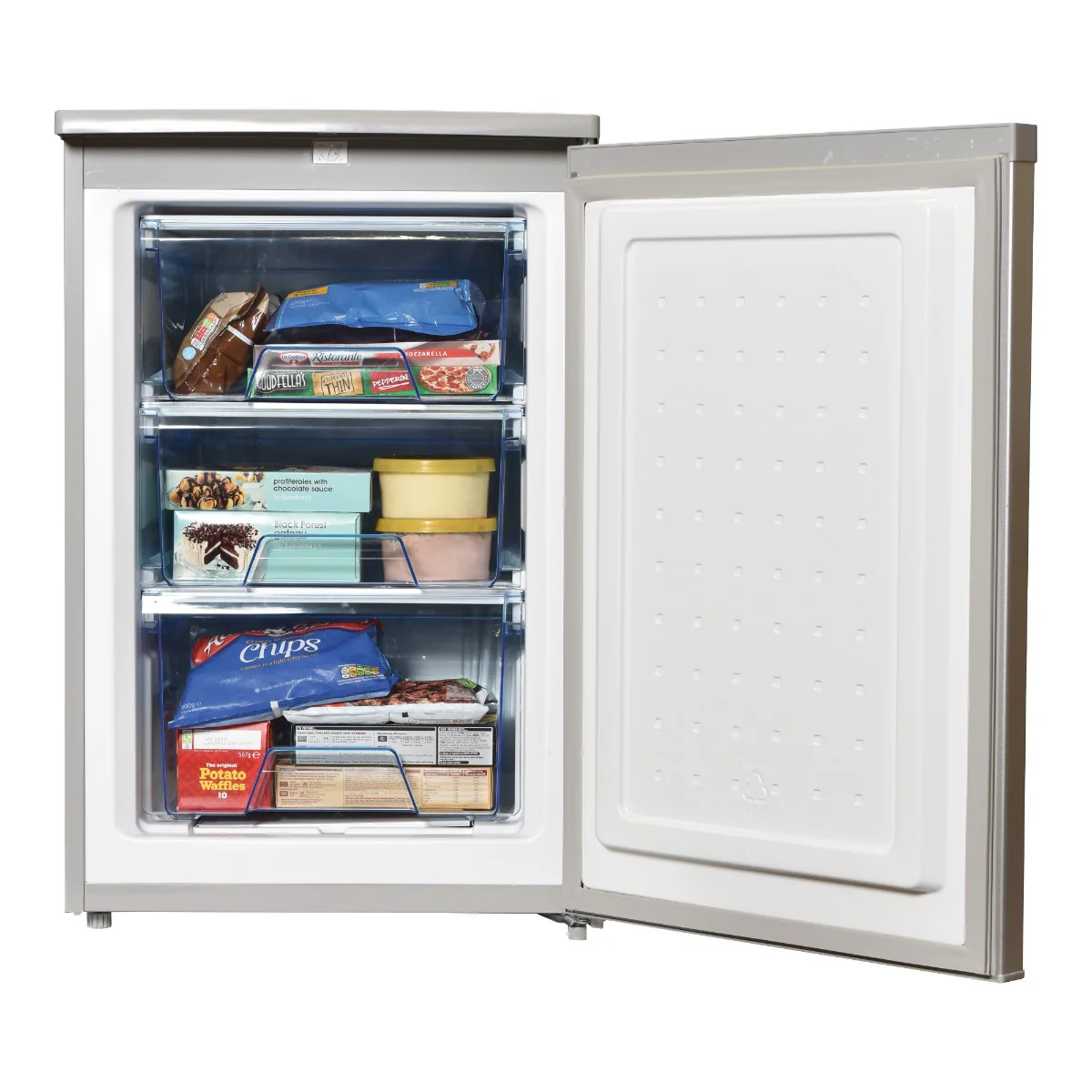 Statesman U355S - Silver Undercounter Freezer - E energy - Image 2