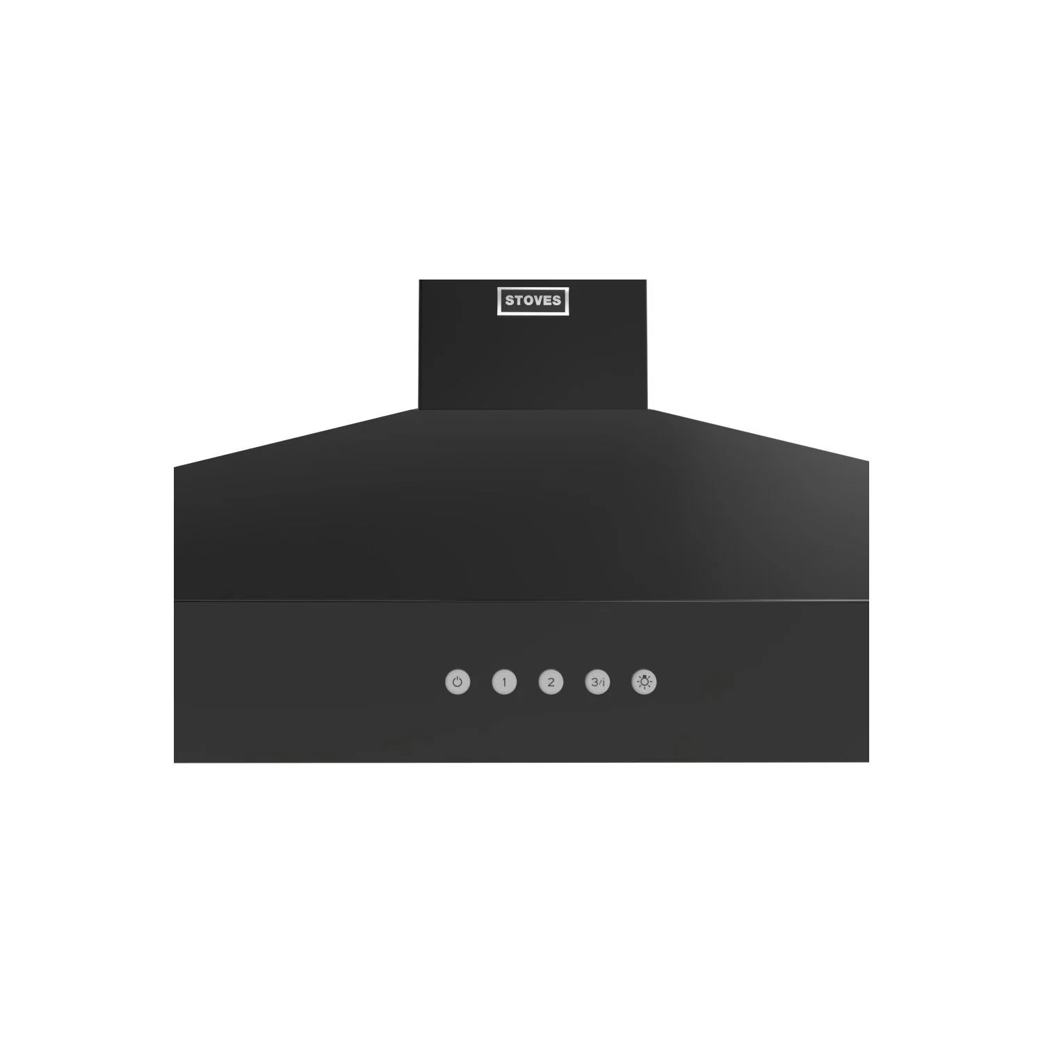 Stoves 100PYR  444411652 - Black Chimney Cooker Hood - 760m3/h Max Extraction - A+ Energy - Image 2